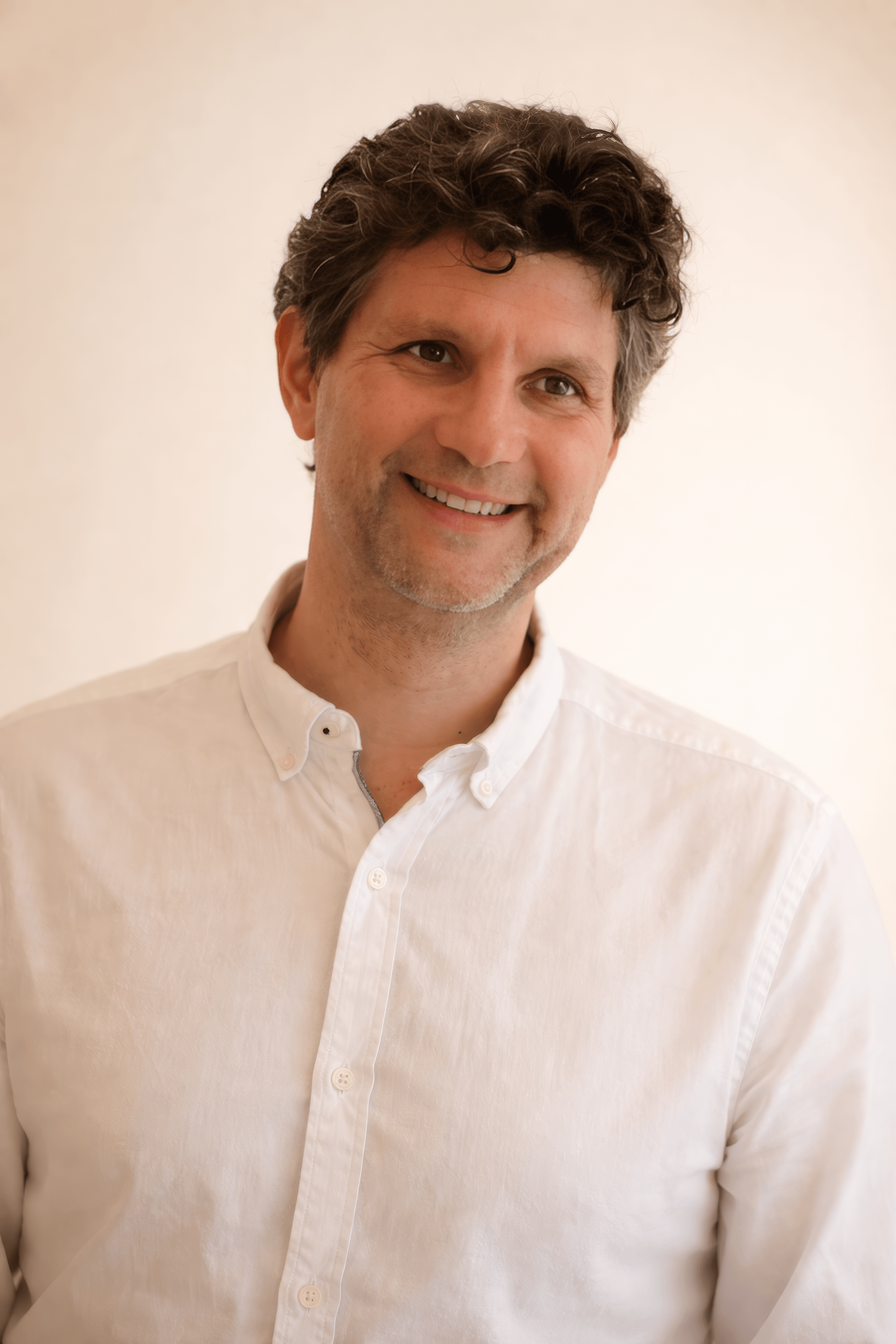 Portrait photograph of the artist